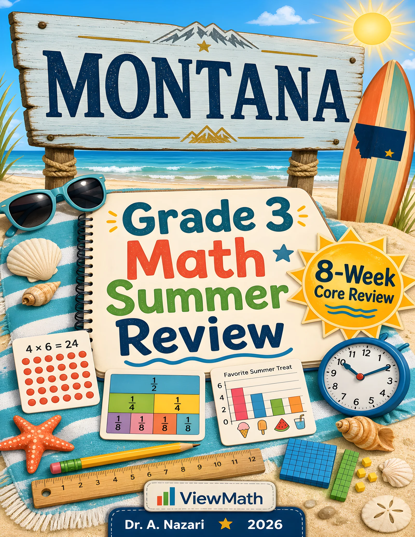 Montana MontCAS Grade 3 Math Summer Review