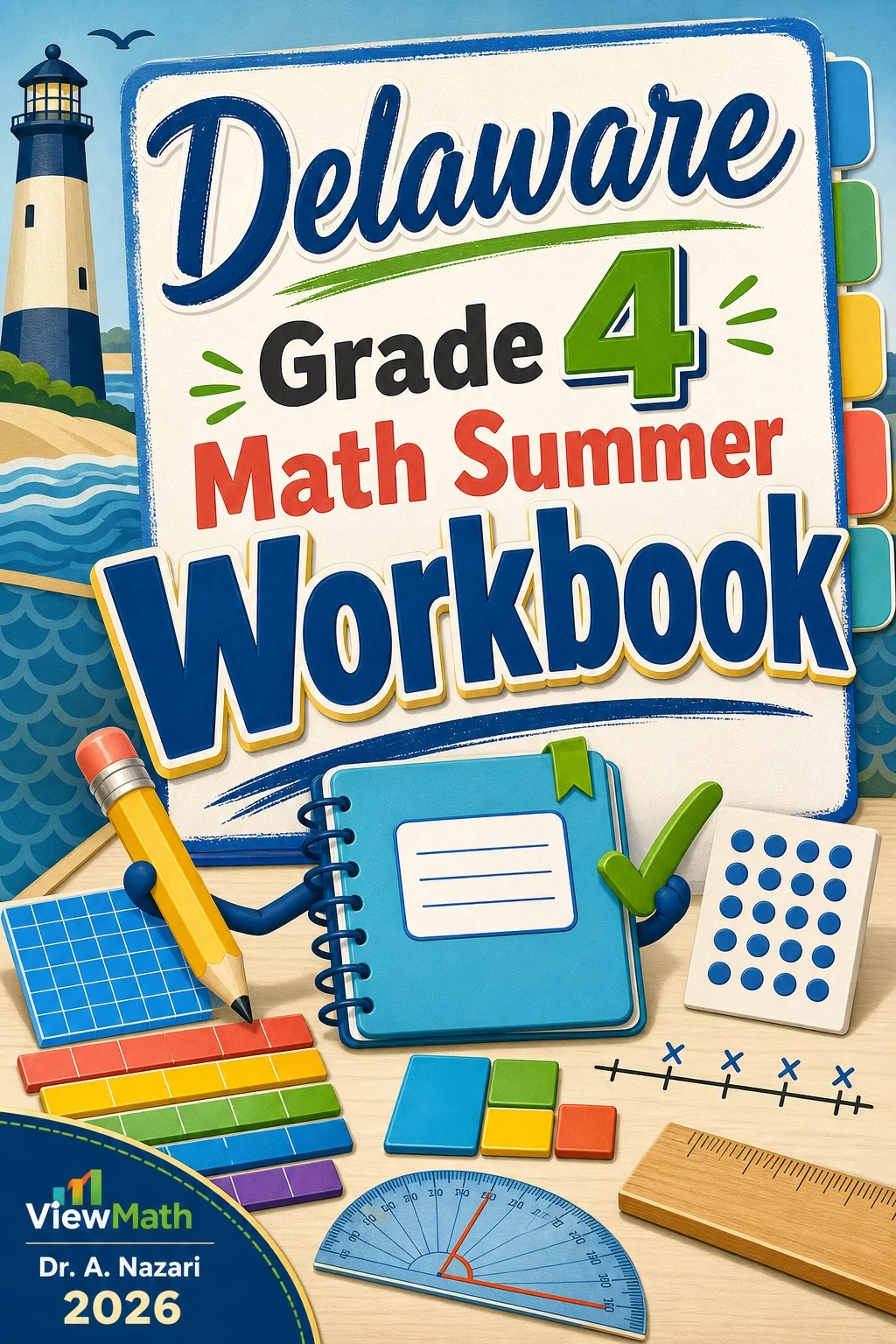 Delaware DeSSA Grade 4 Math Summer Review Workbook