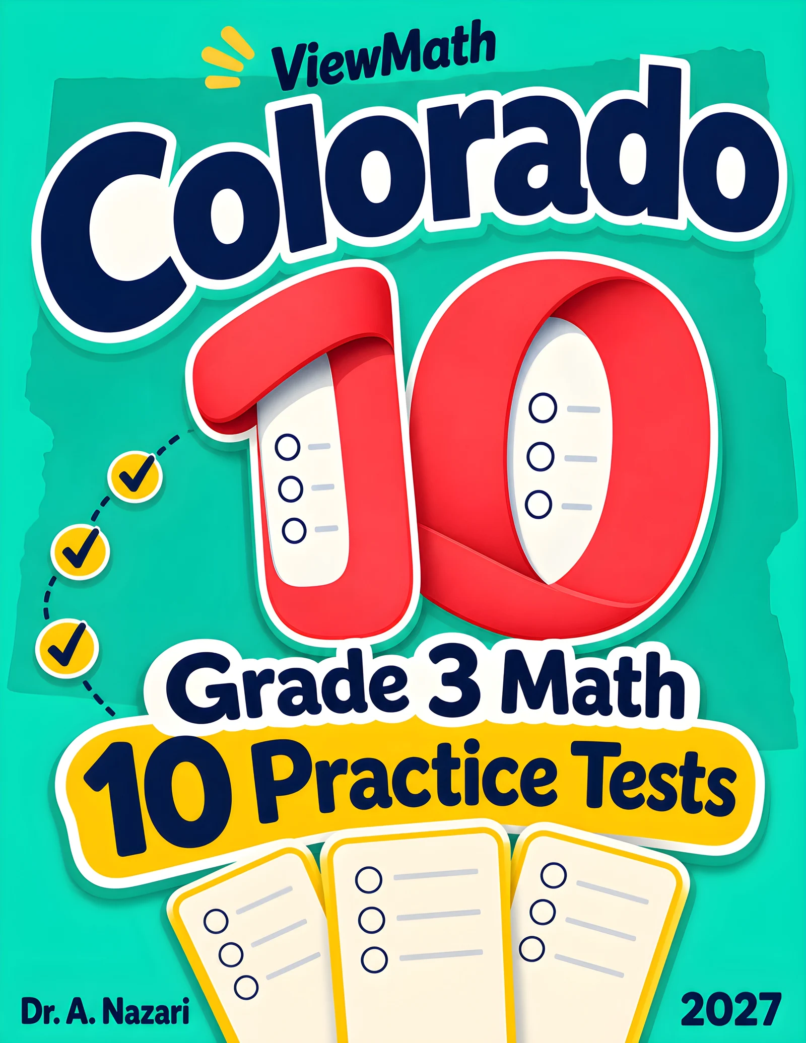 10 Colorado CMAS Grade 3 Math Practice Tests