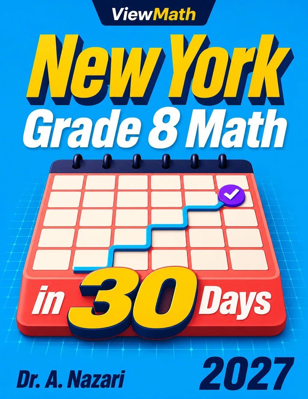 New York NYS Math Test Grade 8 Math in 30 Days