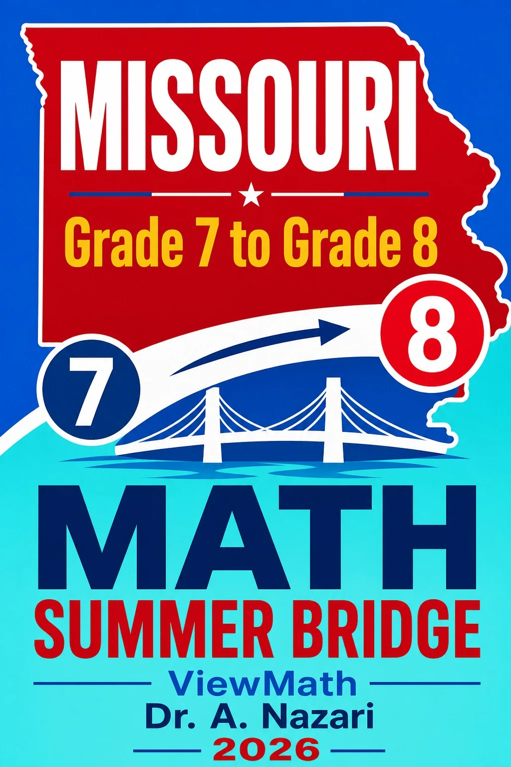 Missouri MAP Grade 7 to Grade 8 Math Summer Bridge