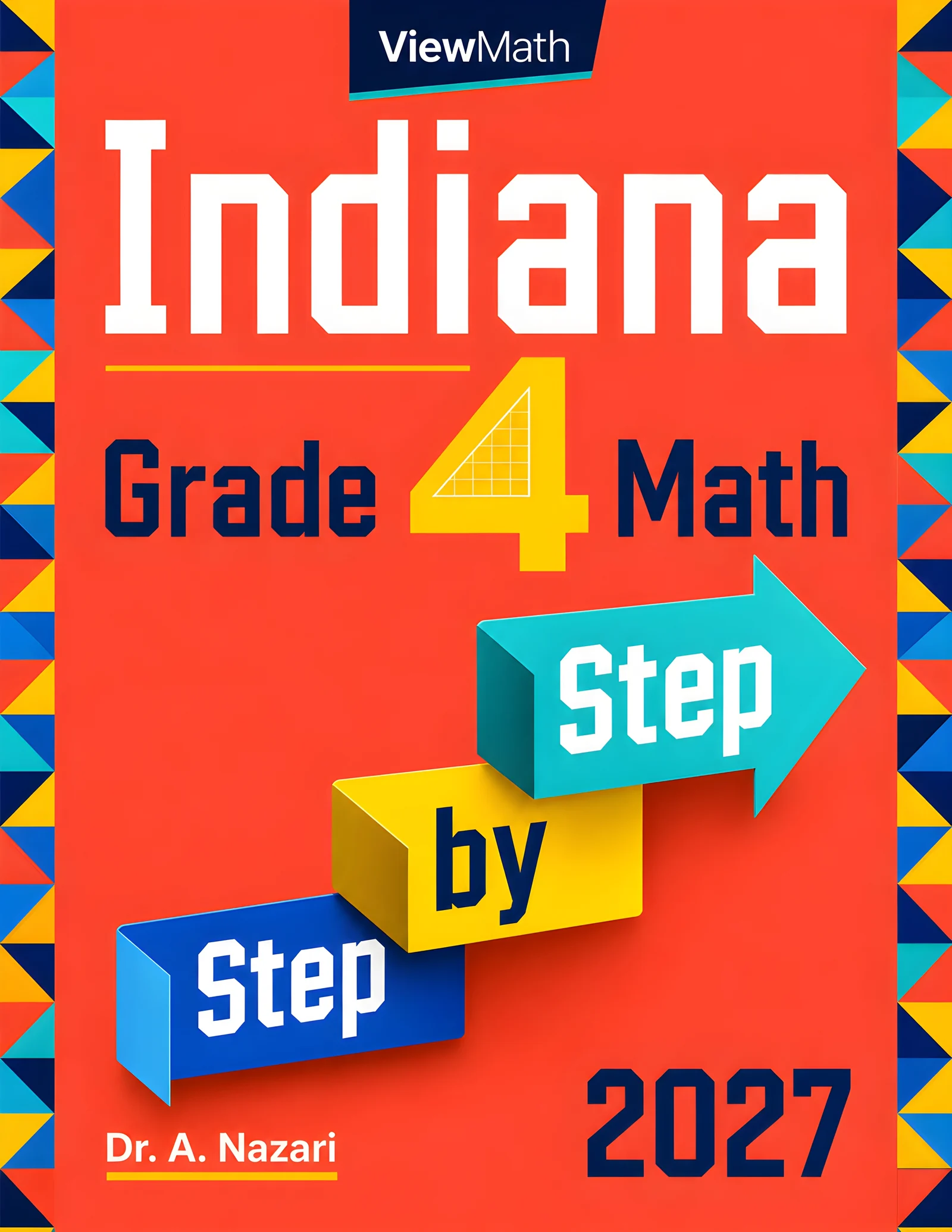 Indiana ILEARN Grade 4 Math Step by Step