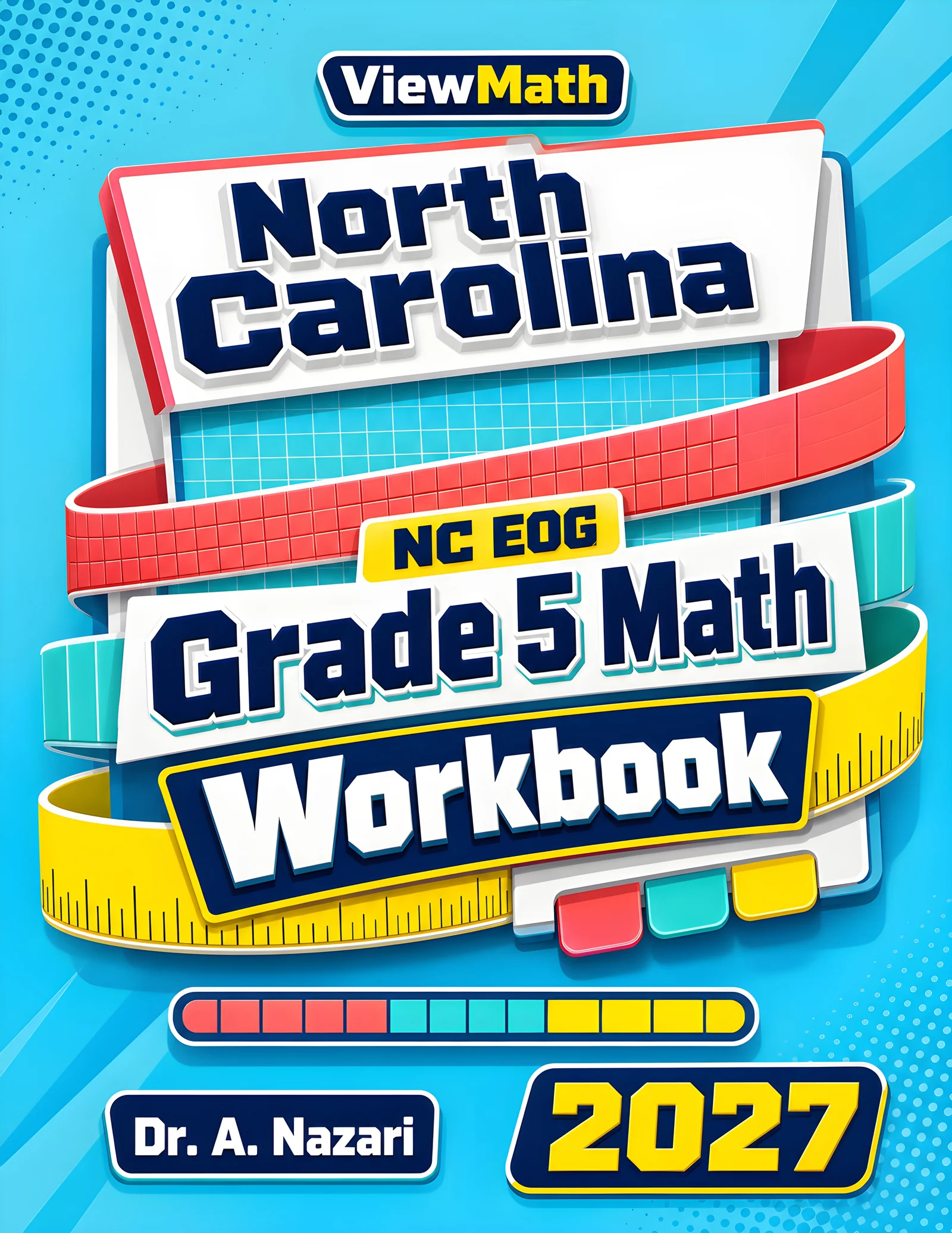North Carolina NC EOG Grade 5 Math Workbook