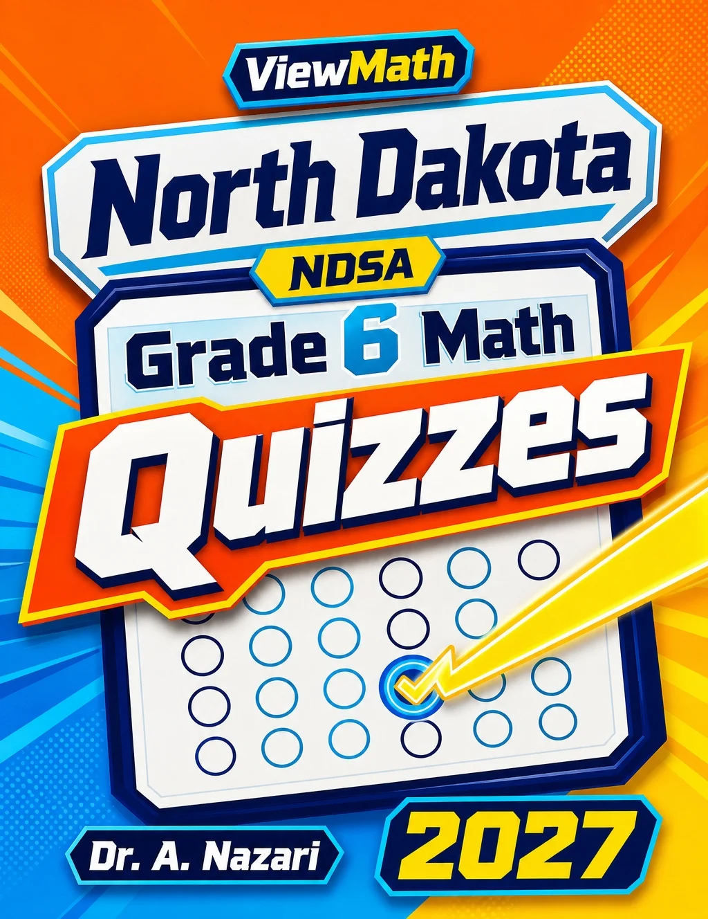 North Dakota NDSA Grade 6 Math Quizzes