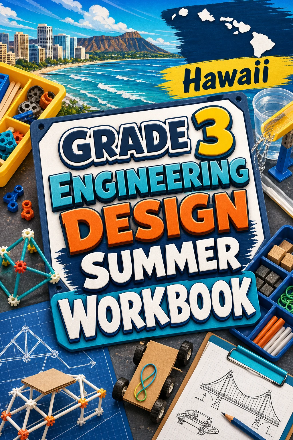 Hawaii Grade 3 Engineering Design Summer Workbook