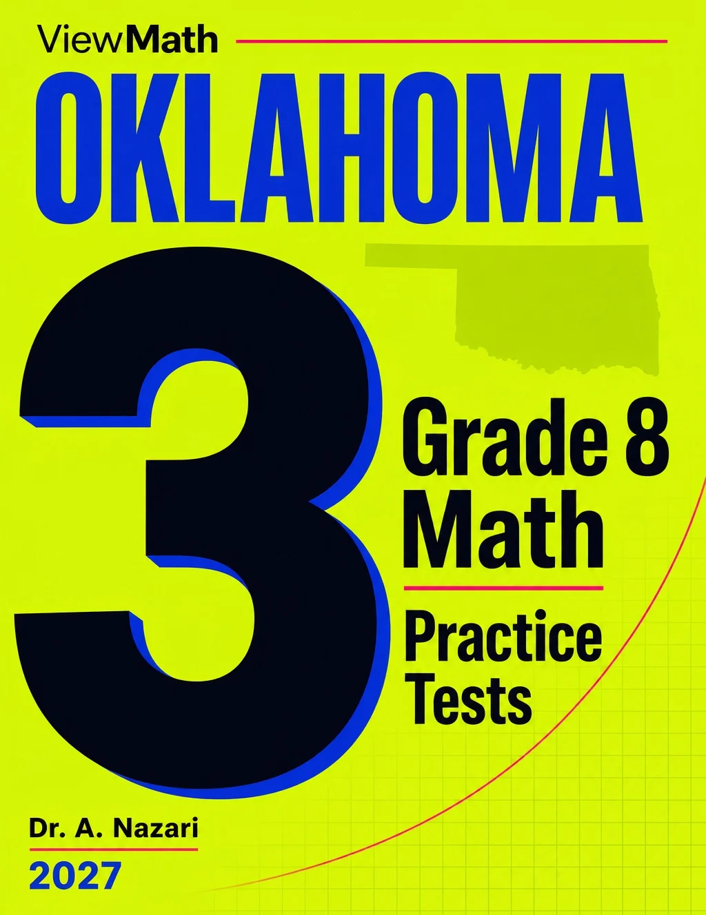 Oklahoma OSTP Grade 8 Math Practice Tests Bundle: 25 Unique Full-Length Tests