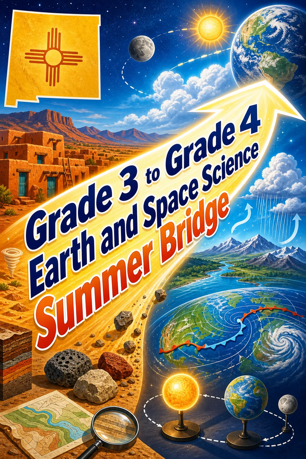 New Mexico Grade 3 to Grade 4 Earth and Space Science Summer Bridge
