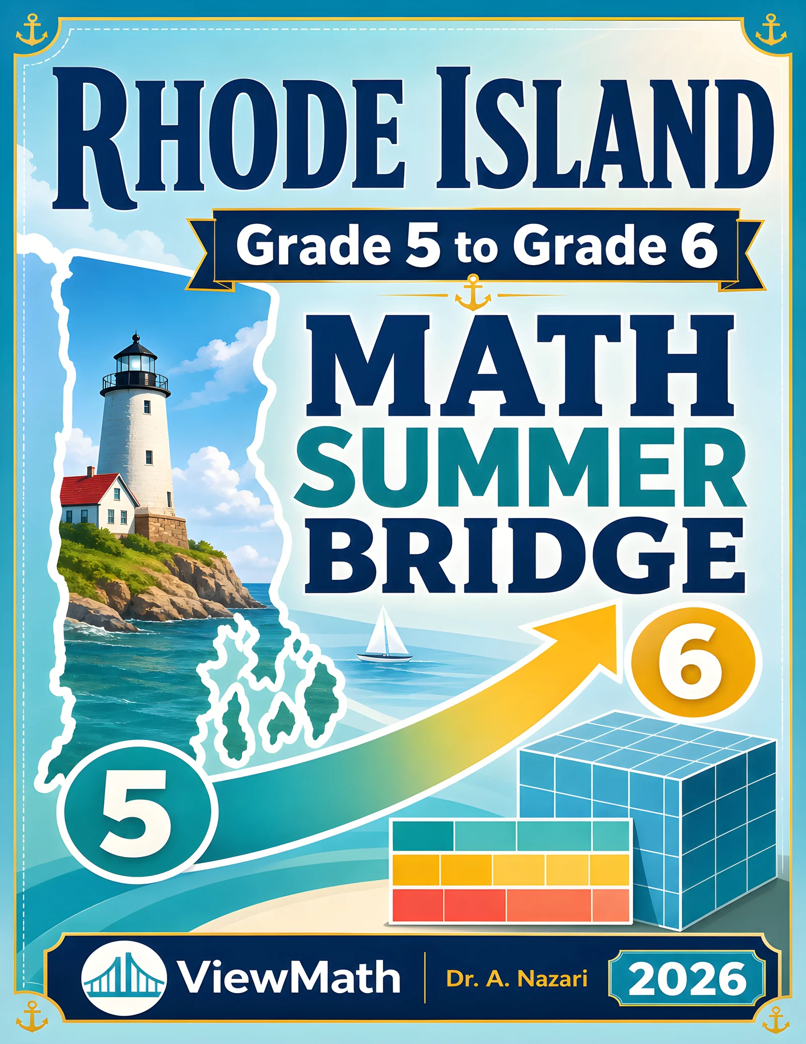 Rhode Island RICAS Grade 5 Math Summer Bridge