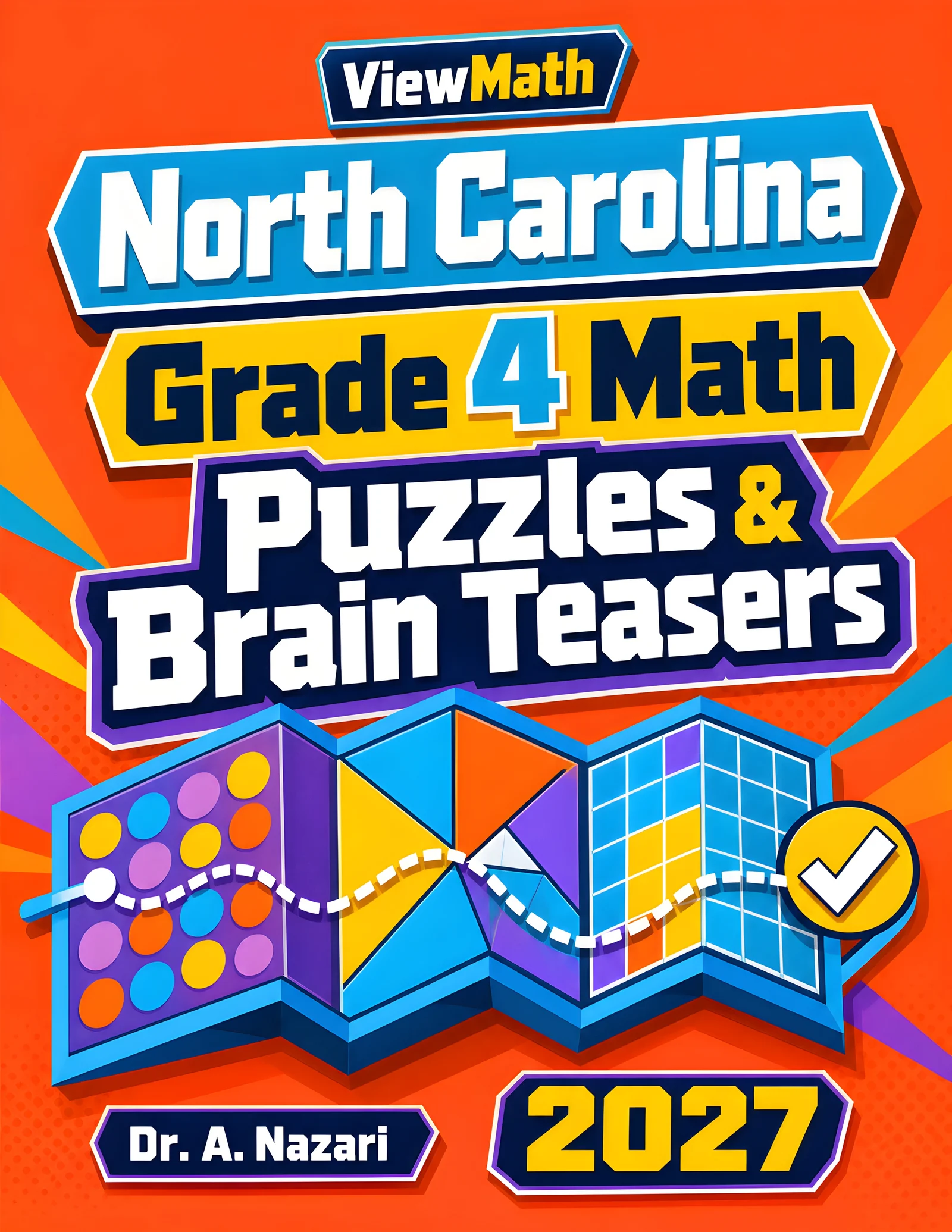 North Carolina NC EOG Grade 4 Math Puzzles and Brain Teasers