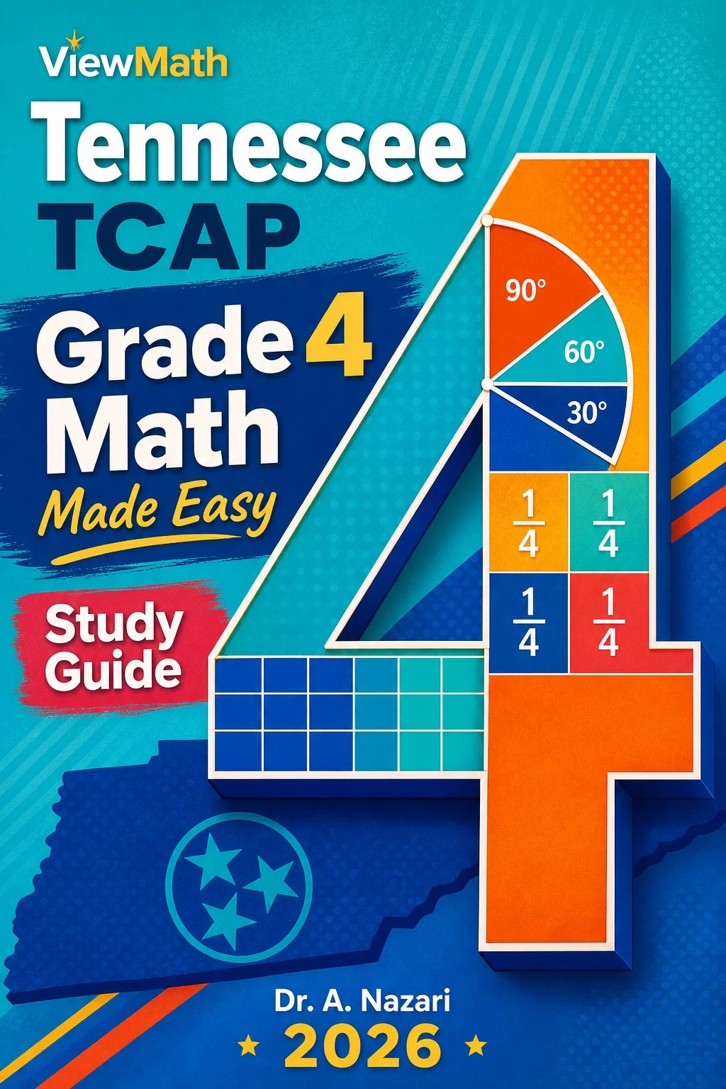 Tennessee TCAP Grade 4 Math Made Easy