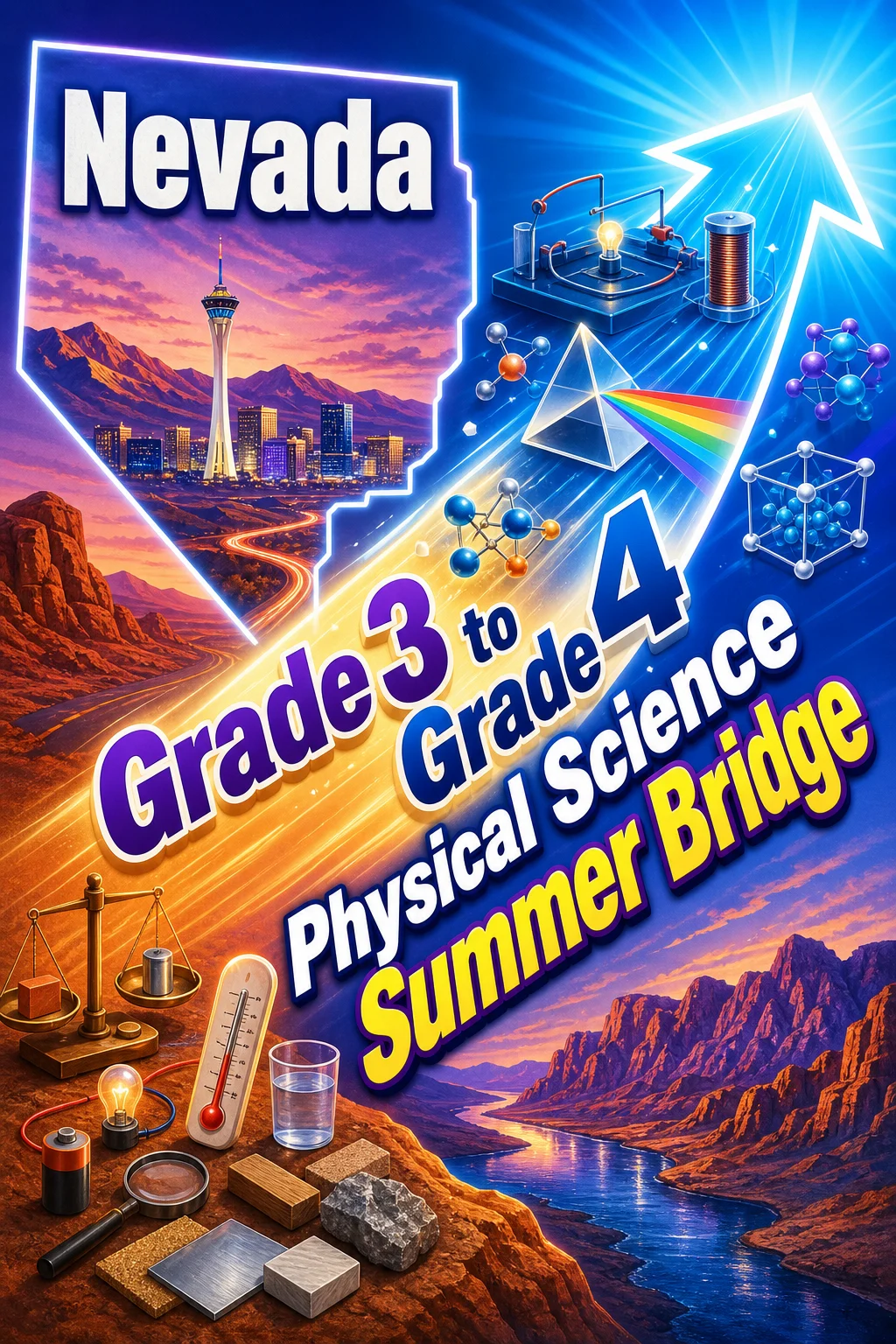 Nevada Grade 3 to Grade 4 Physical Science Summer Bridge