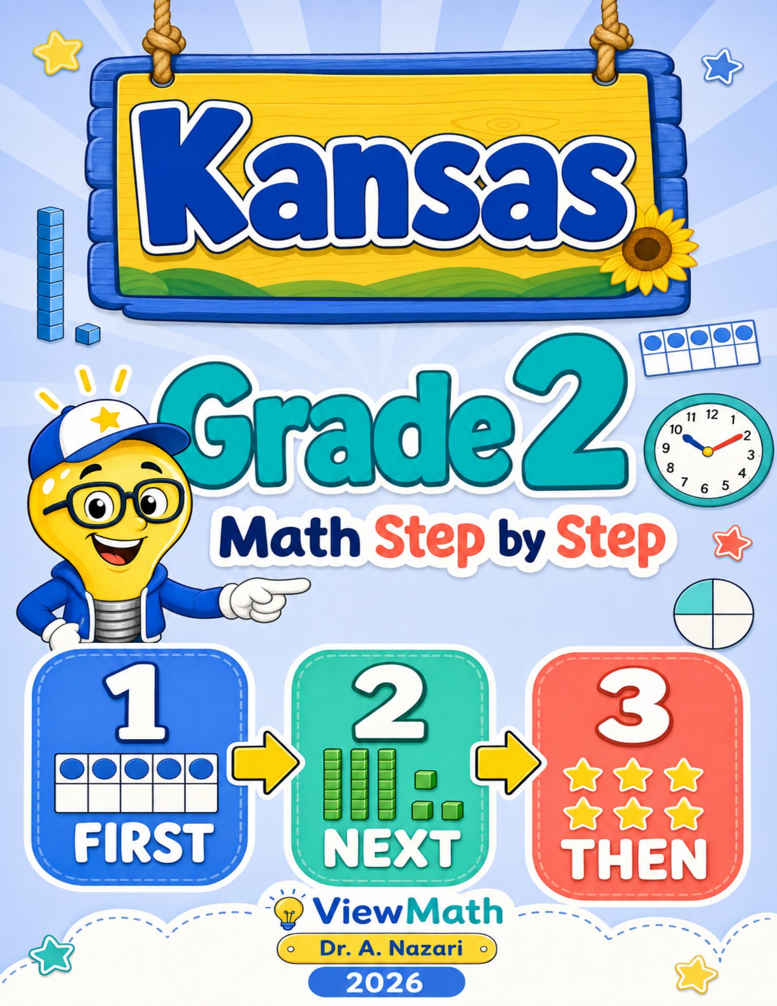 Kansas Grade 2 Math Step by Step