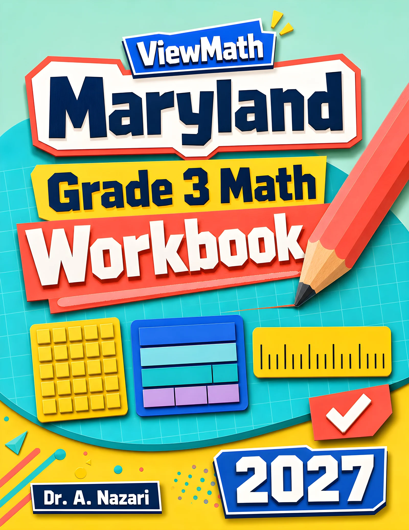 Maryland MCAP Grade 3 Math Workbook