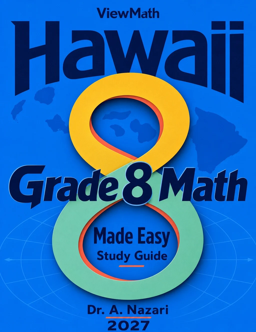 Hawaii SBA Grade 8 Math Learn & Test Bundle: 3 Guides, Workbook & 25 Tests