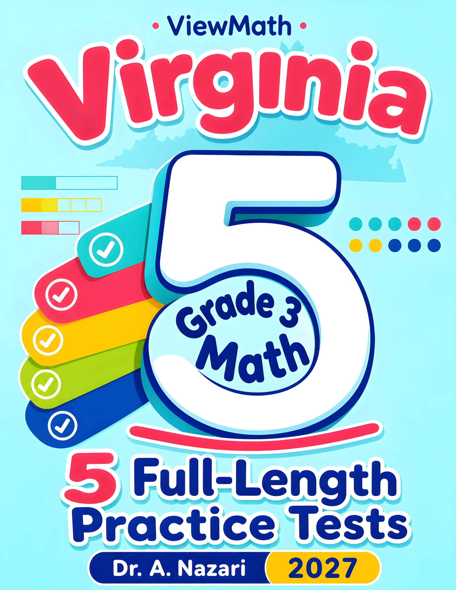 5 Full-Length Virginia SOL Grade 3 Math Practice Tests