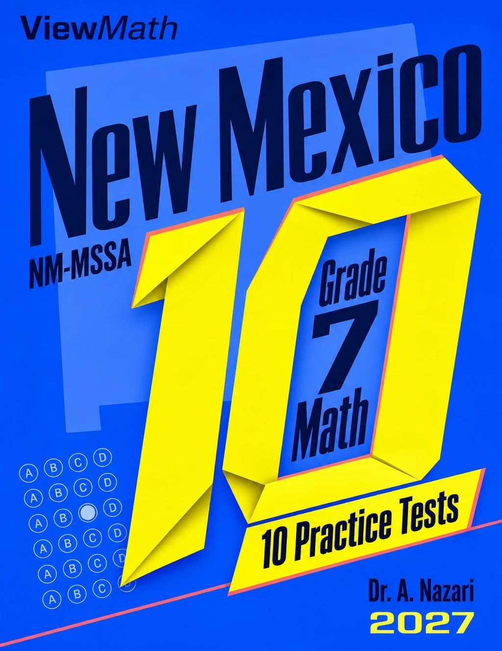 10 New Mexico NM-MSSA Grade 7 Math Practice Tests