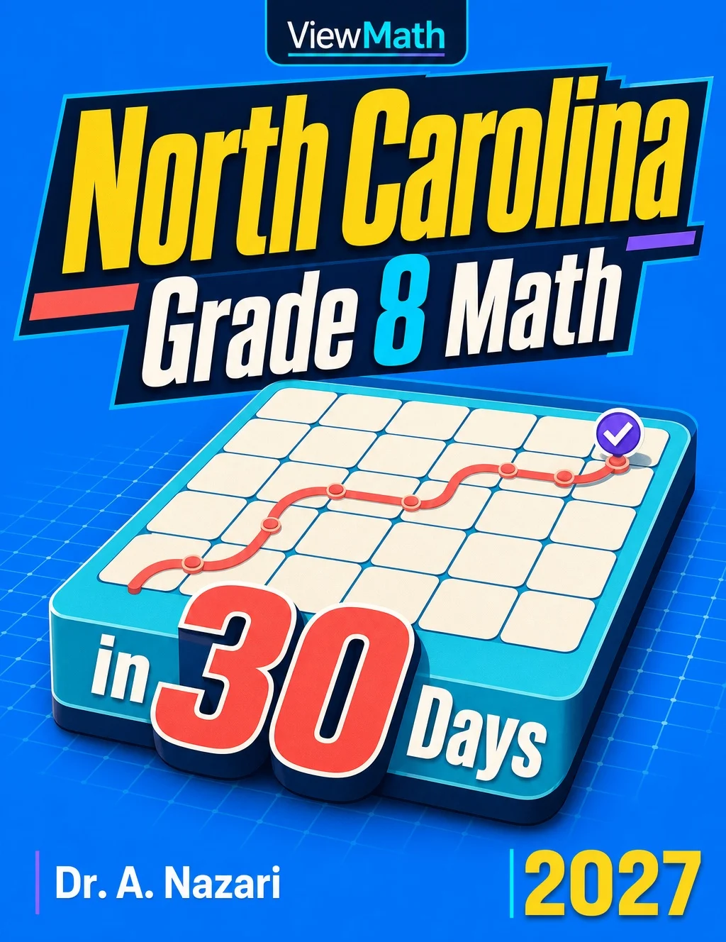 North Carolina NC EOG Grade 8 Math in 30 Days