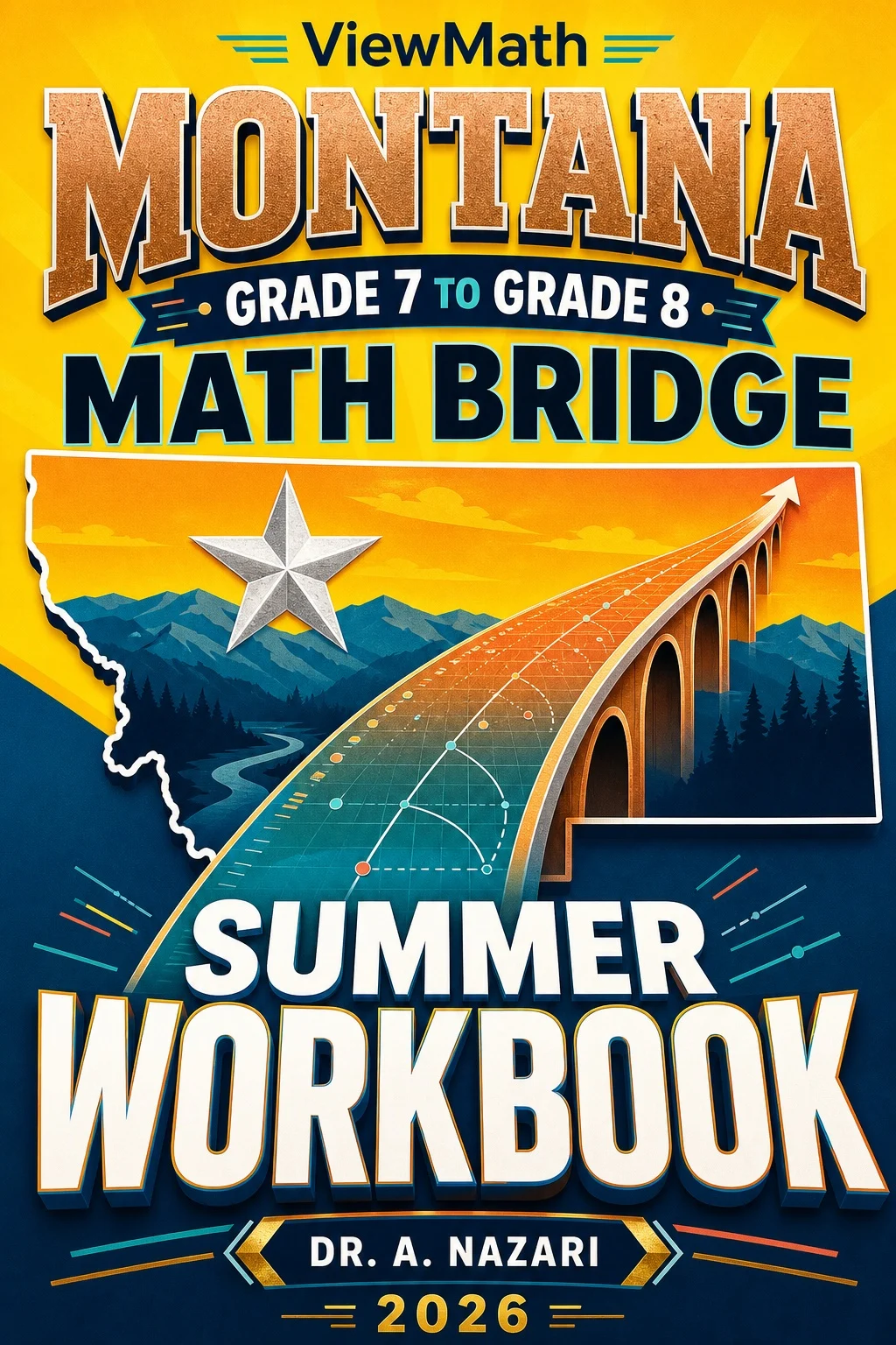 Montana MontCAS Grade 7 to Grade 8 Math Summer Bridge Workbook