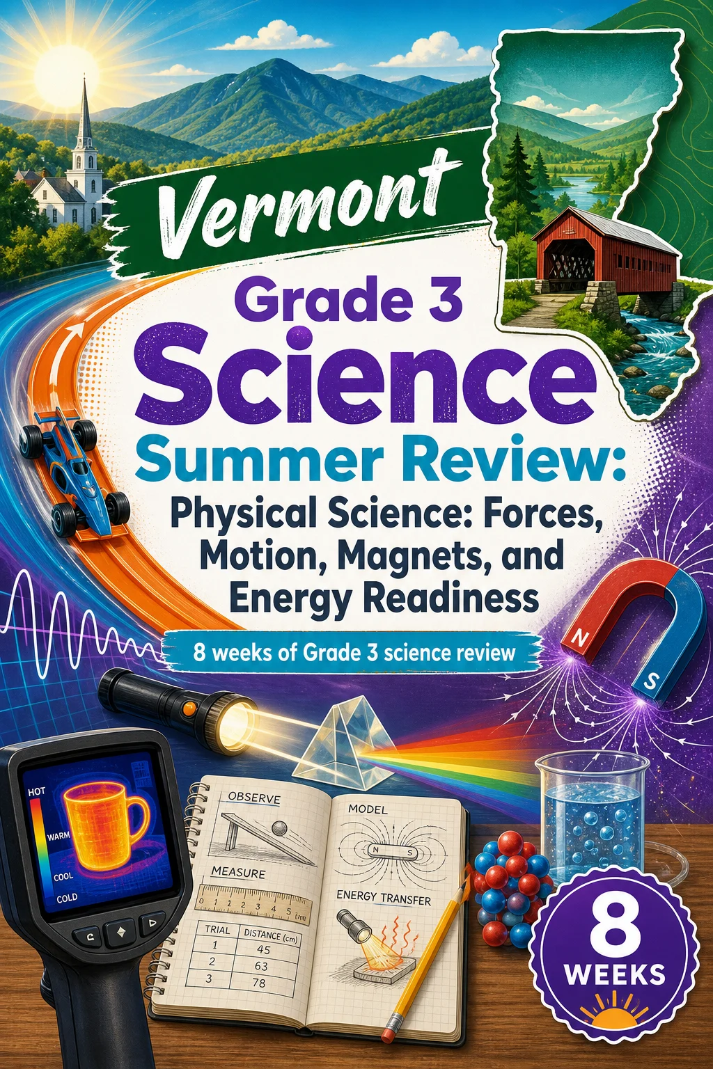 Vermont Grade 3 Physical Science Summer Review