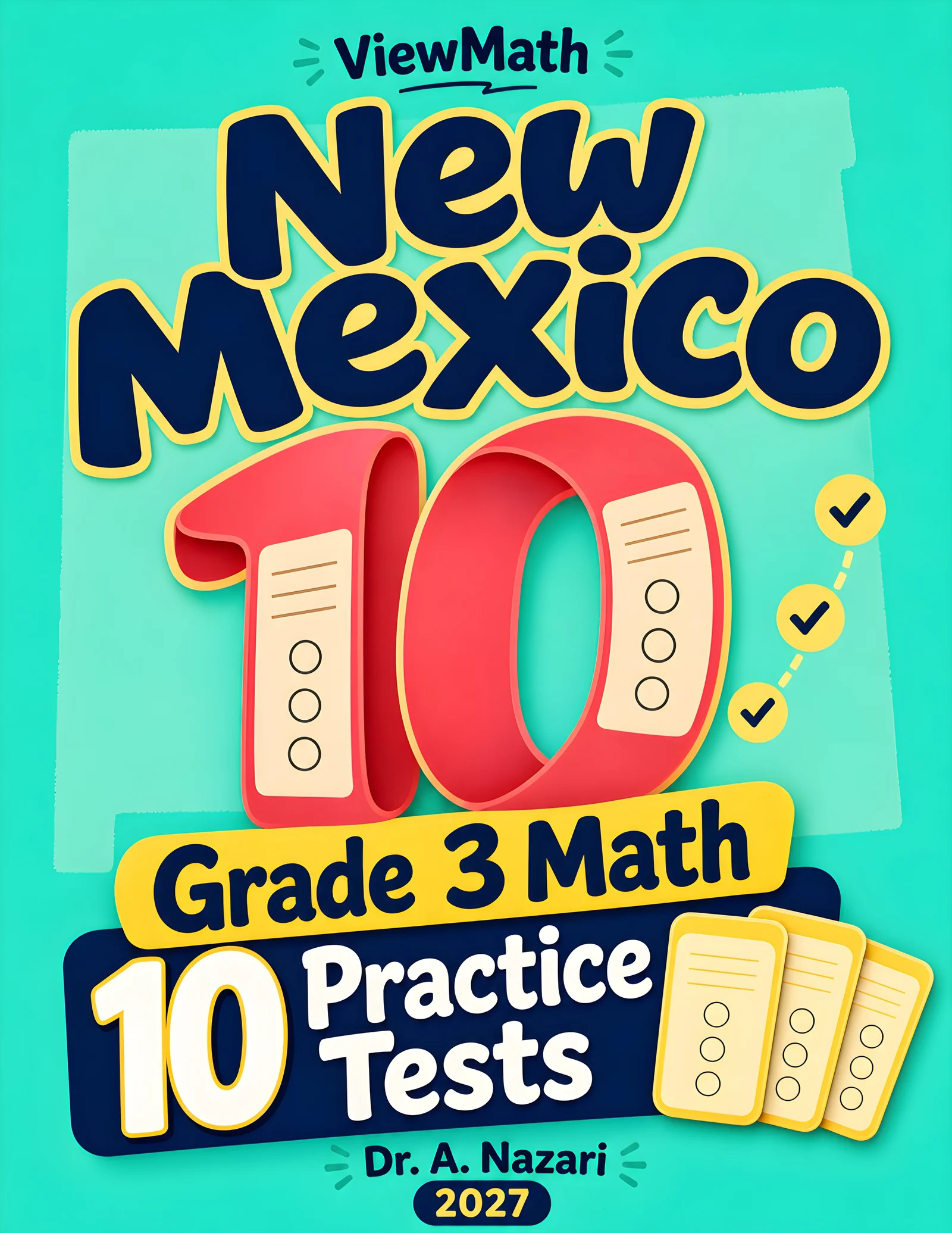 10 New Mexico NM-MSSA Grade 3 Math Practice Tests
