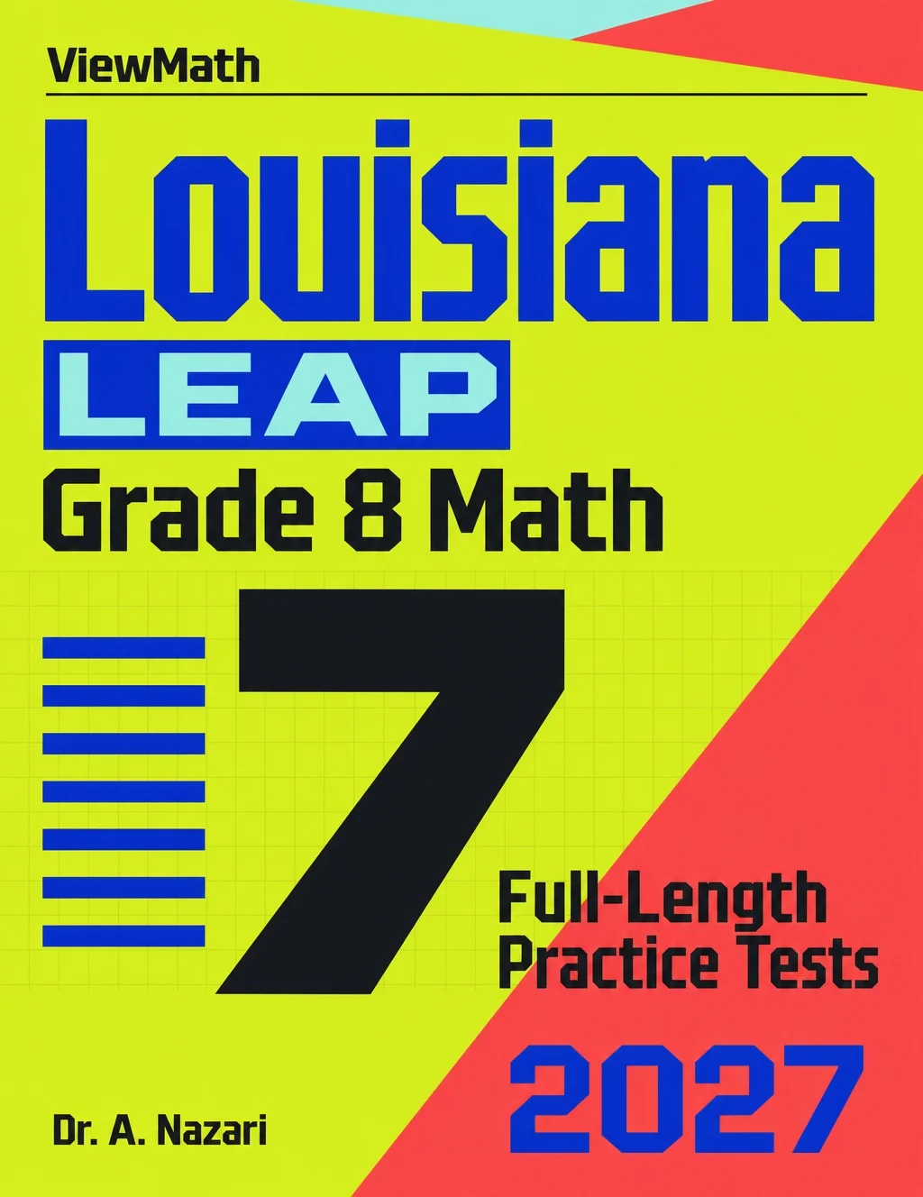 7 Louisiana LEAP 2025 Grade 8 Math Practice Tests