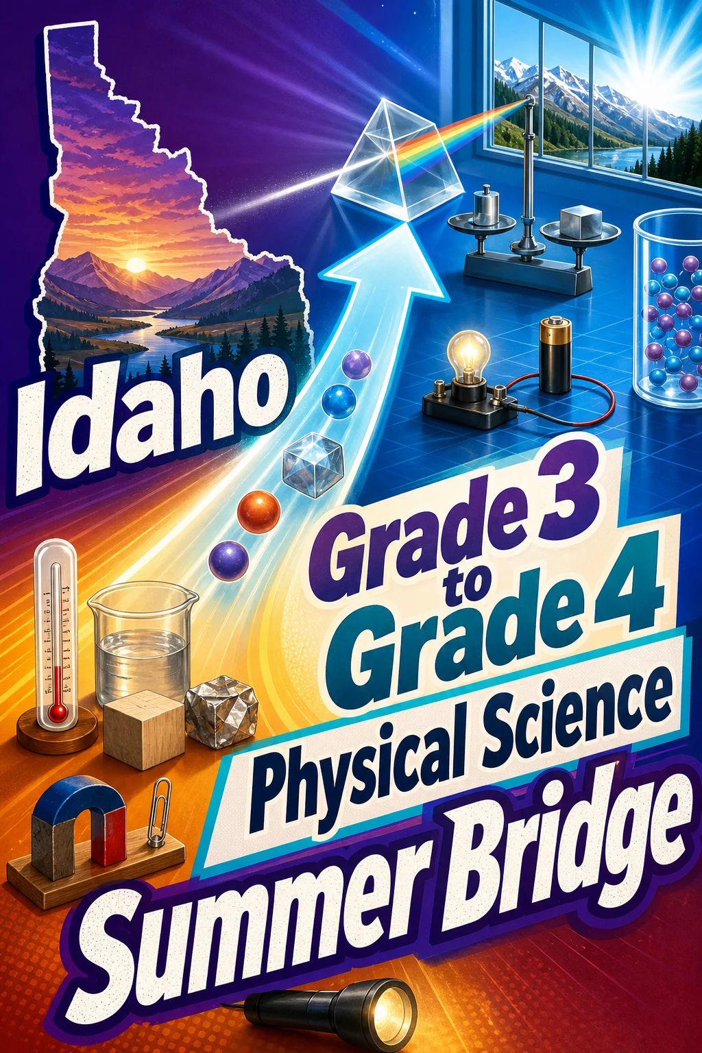 Idaho Grade 3 to Grade 4 Physical Science Summer Bridge