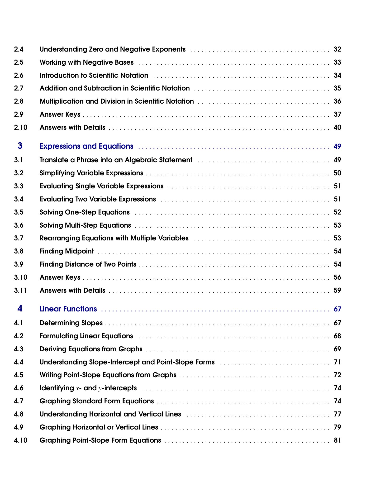 Representative ViewMath book learning or practice page