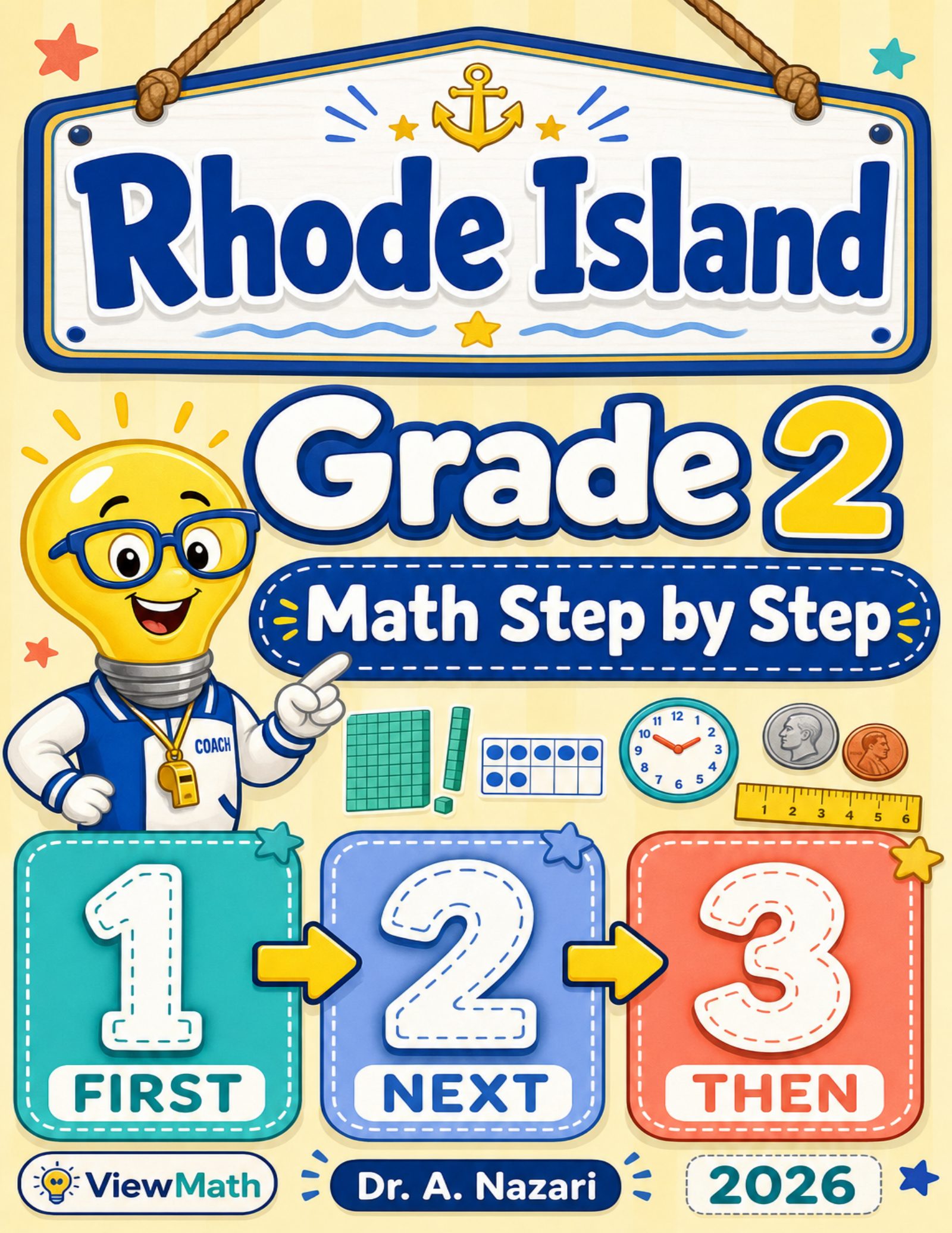 Rhode Island Grade 2 Math Step by Step