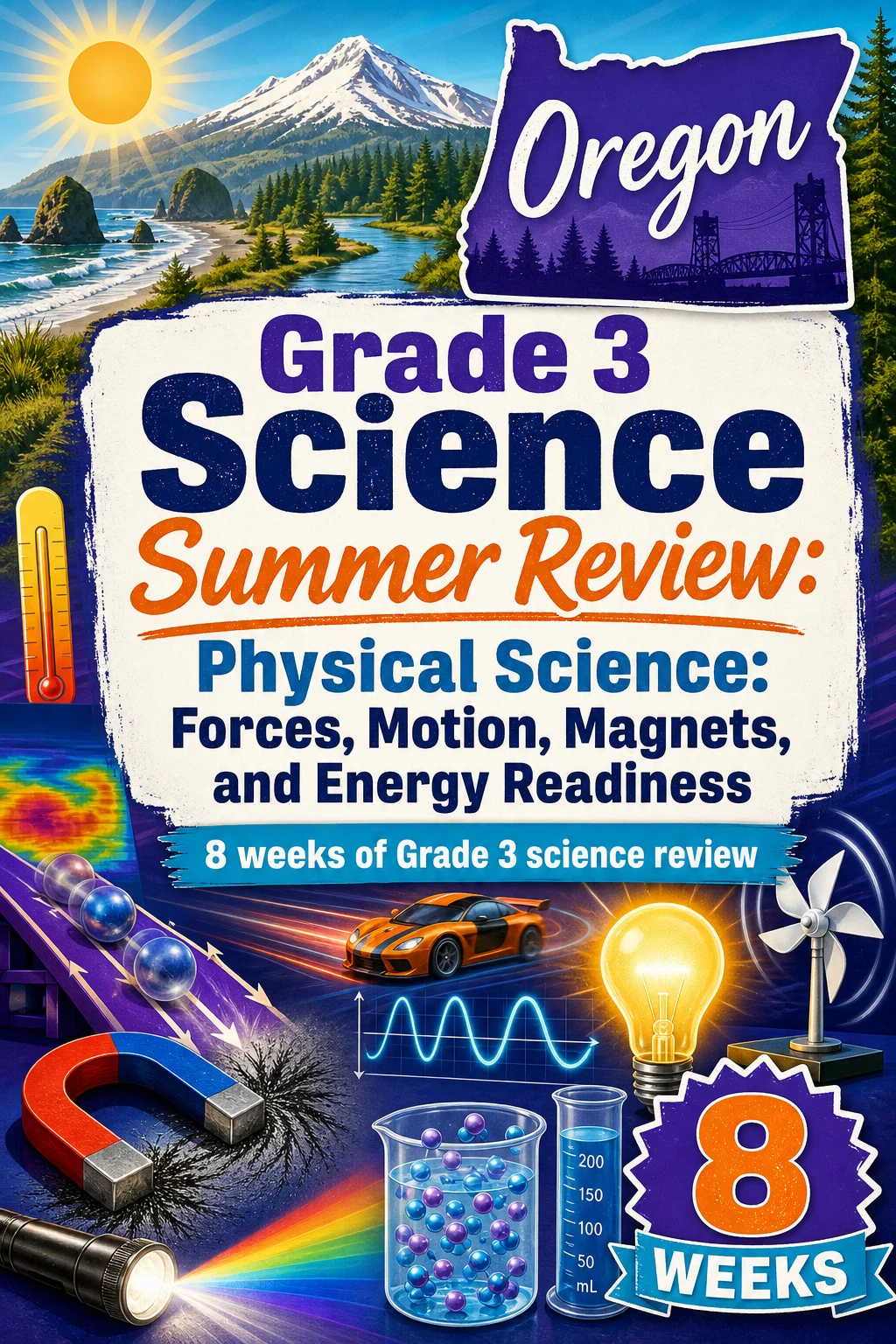 Oregon Grade 3 Physical Science Summer Review