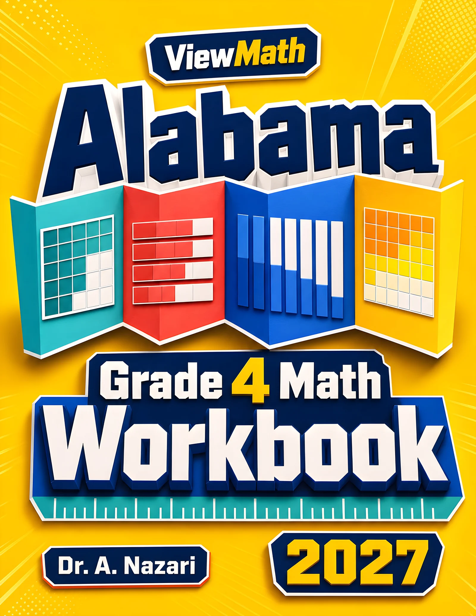 Alabama ACAP Grade 4 Math Workbook