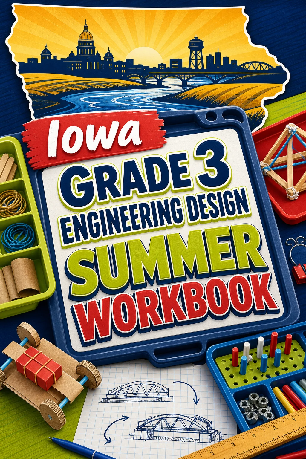 Iowa Grade 3 Engineering Design Summer Workbook