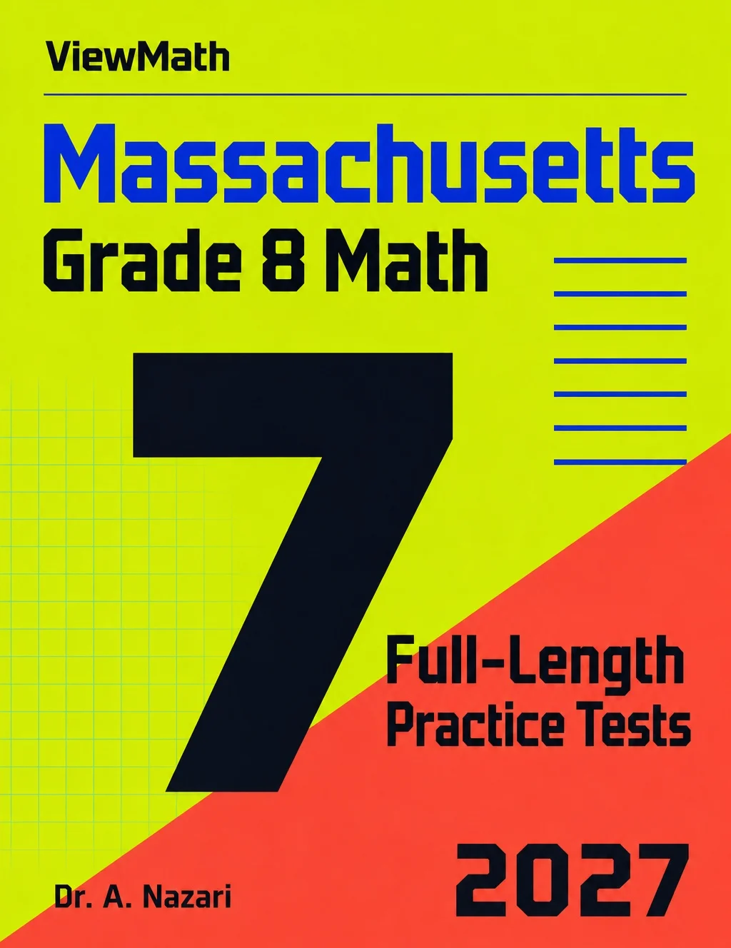 7 Massachusetts MCAS Grade 8 Math Practice Tests
