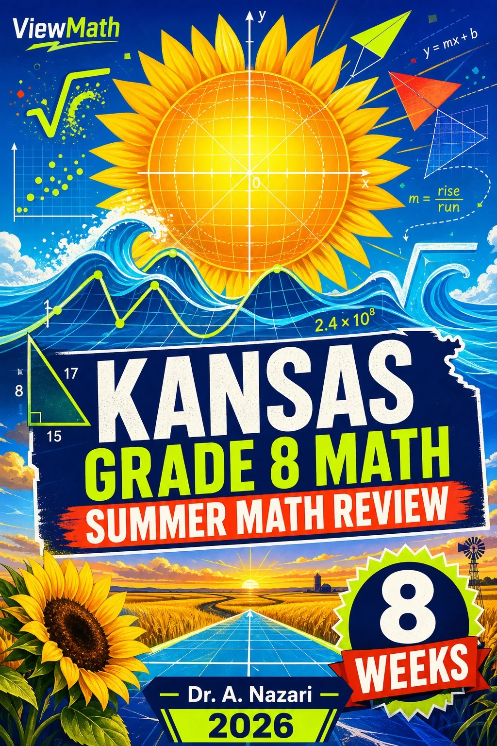 Kansas KAP Grade 8 Math Summer Review