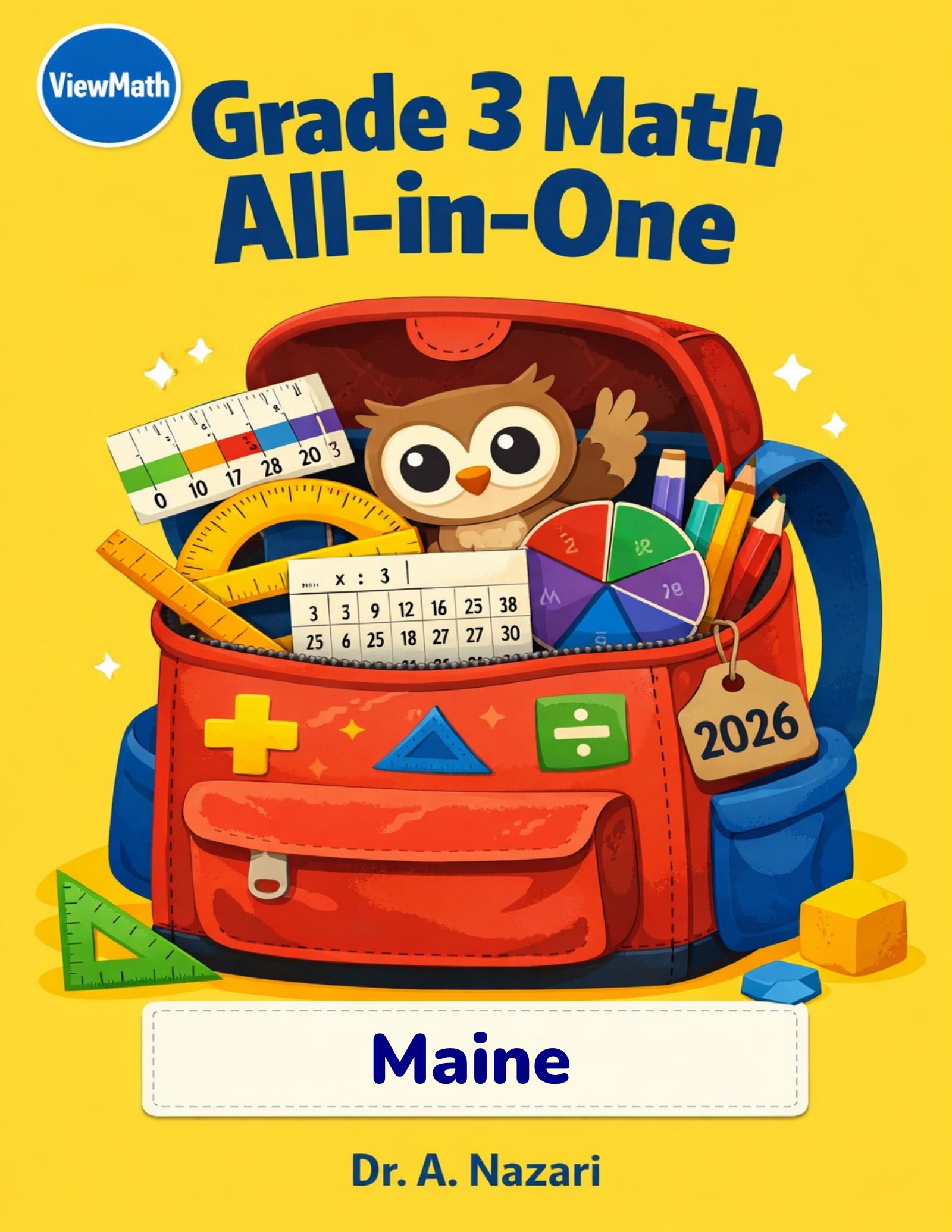 Maine MTYA Grade 3 Math All-in-One