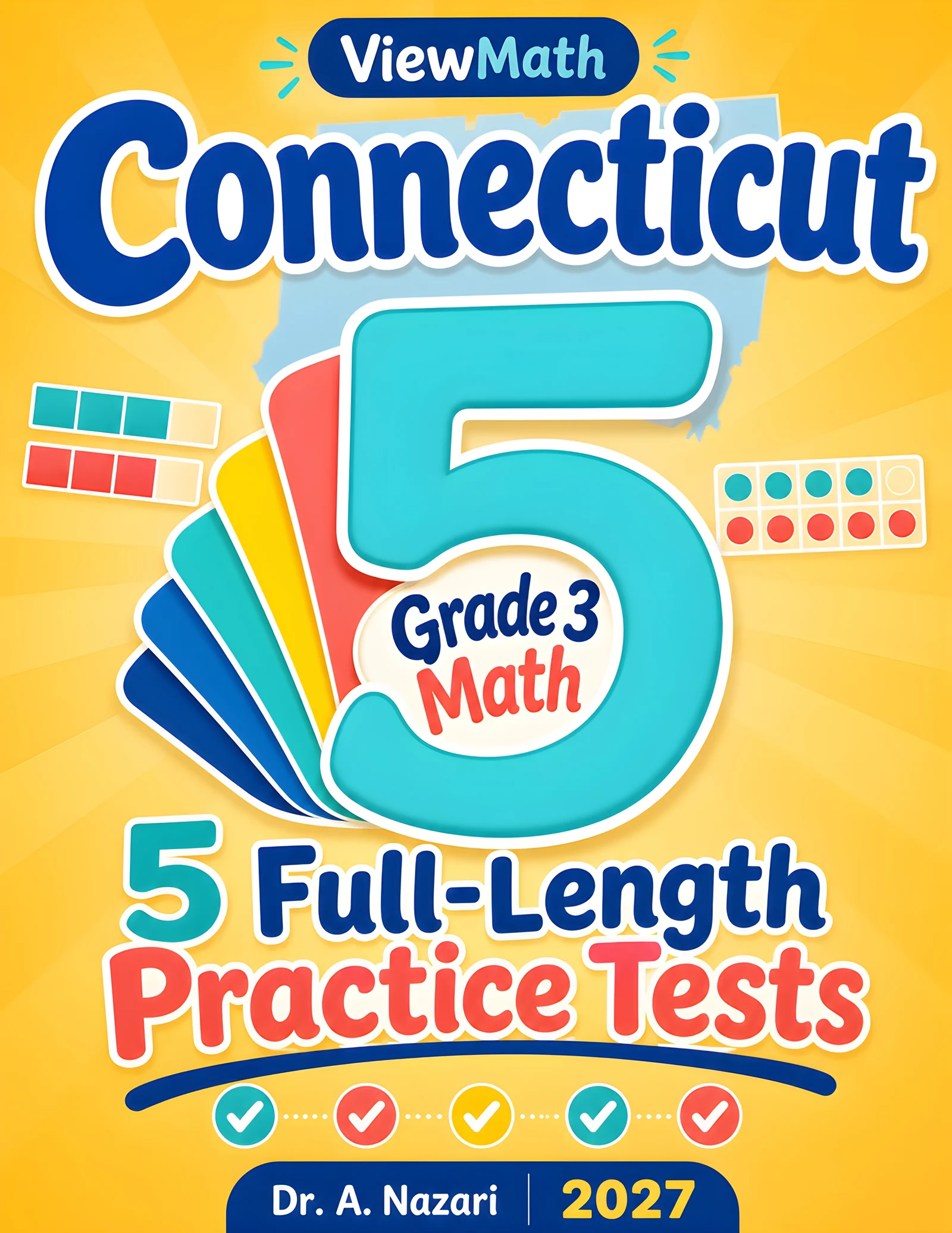 5 Full-Length Connecticut SBAC Grade 3 Math Practice Tests