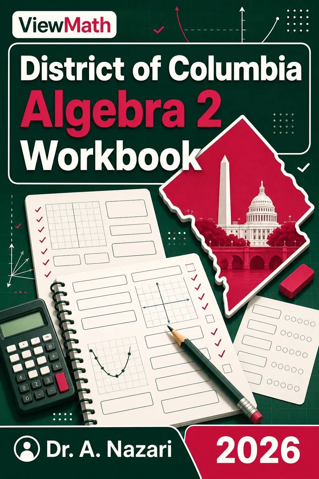 District of Columbia Algebra 2 Workbook