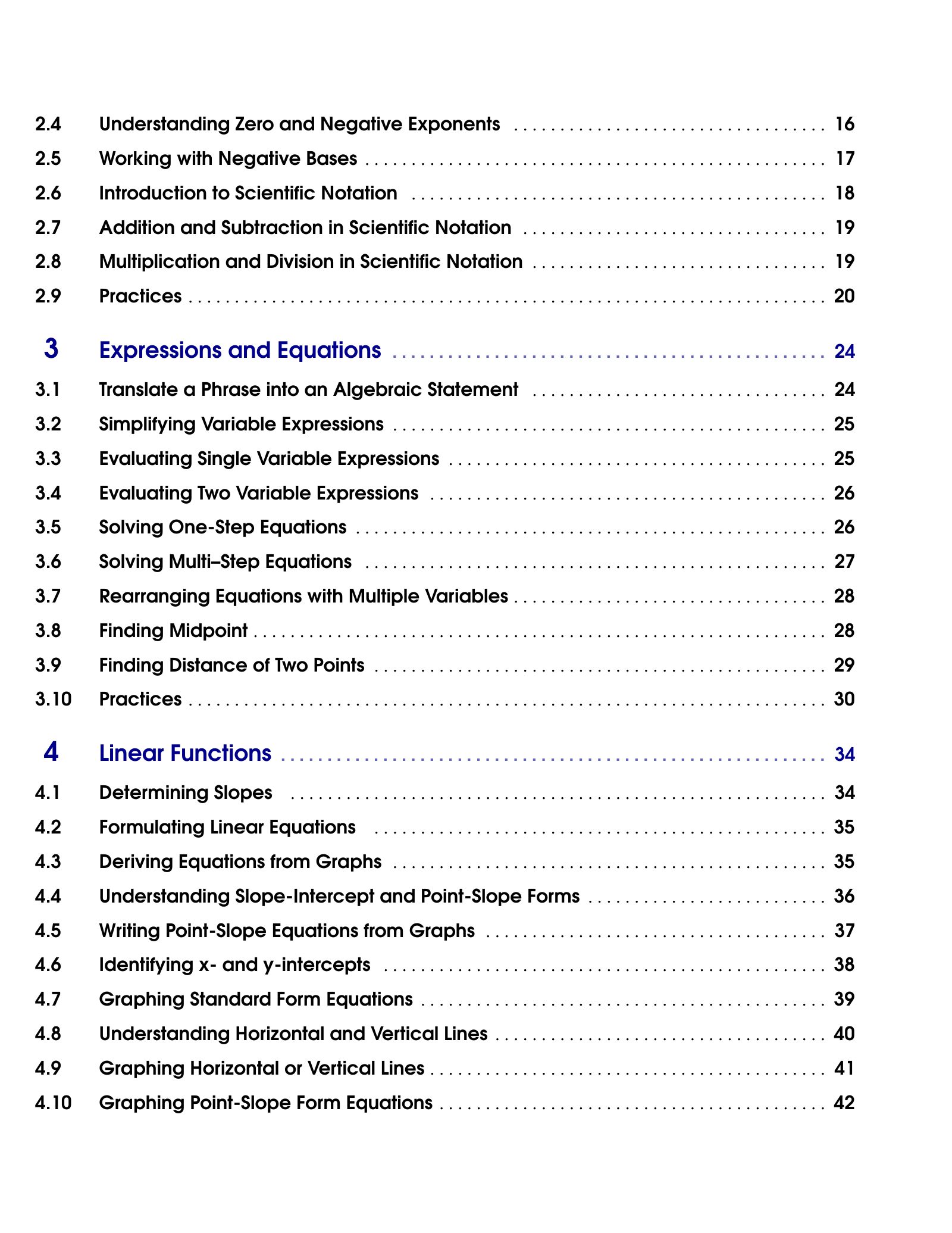 Representative ViewMath book learning or practice page