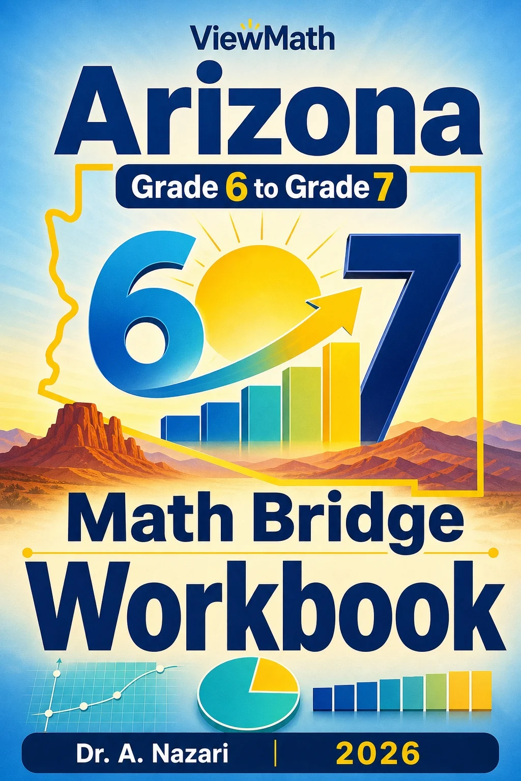 Arizona AASA Grade 6 Math Summer Bridge Workbook