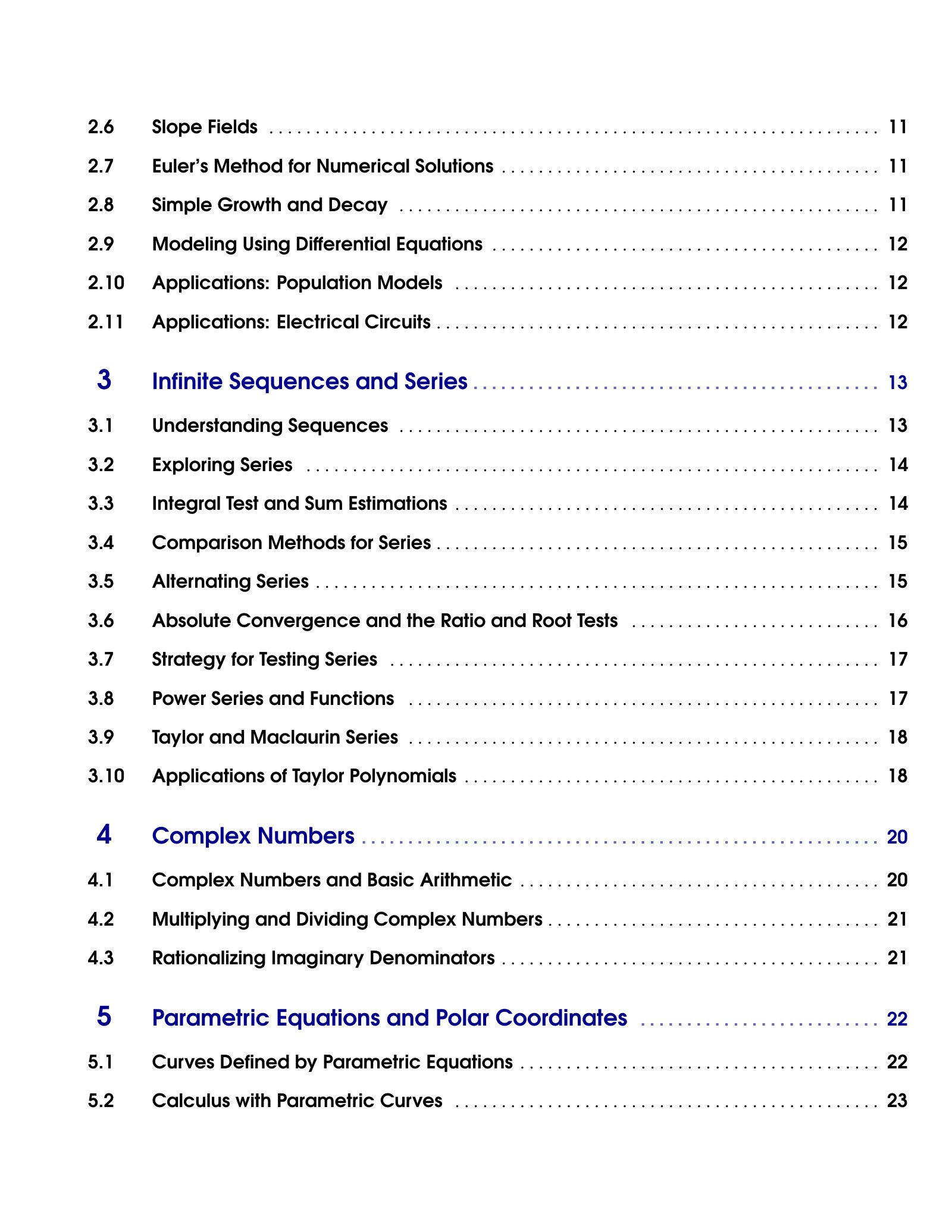 Representative ViewMath book learning or practice page
