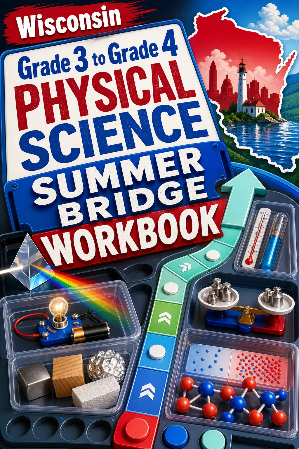 Wisconsin Grade 3 to Grade 4 Physical Science Summer Bridge Workbook