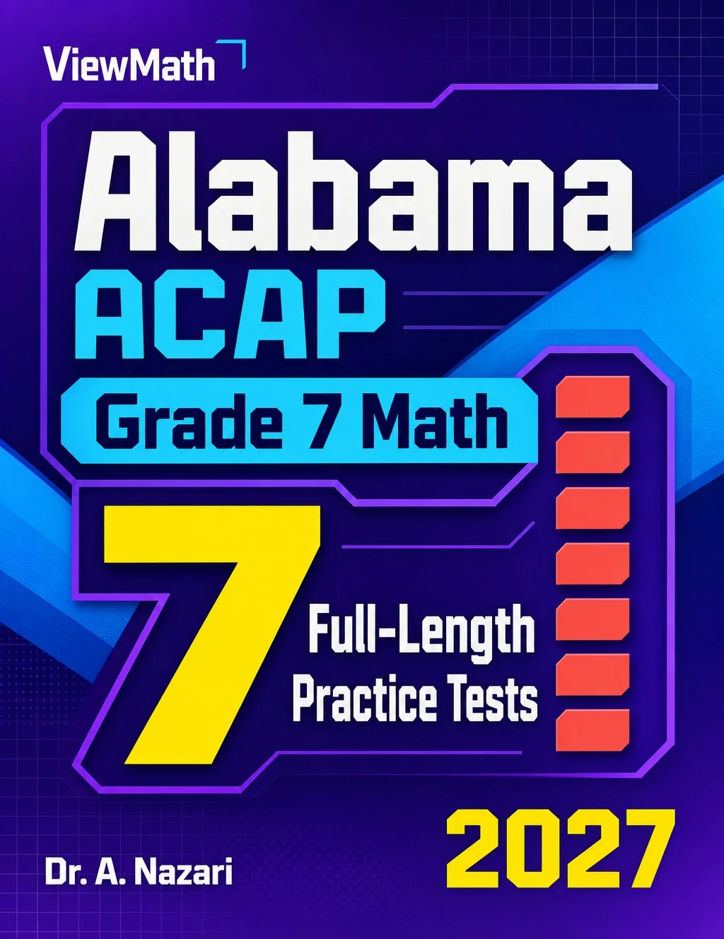 7 Alabama ACAP Grade 7 Math Practice Tests