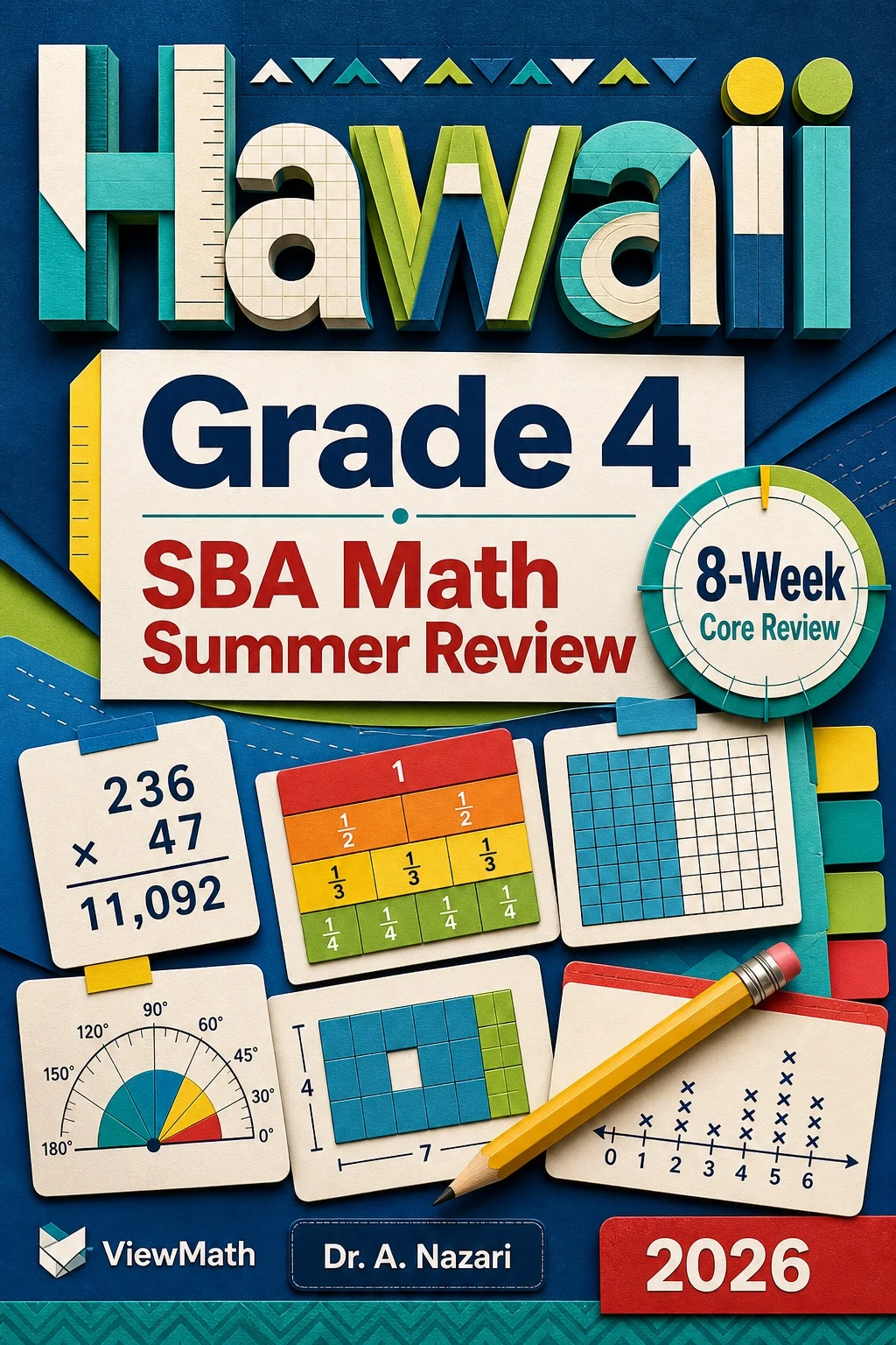 Hawaii SBA Grade 4 Math Summer Review
