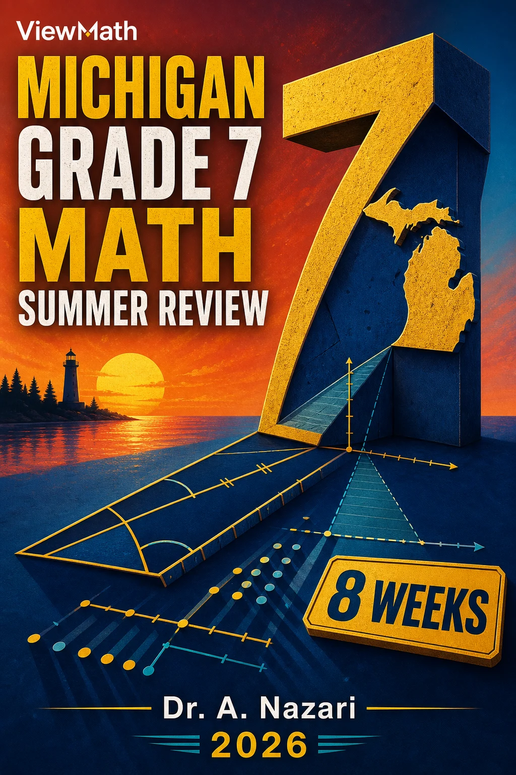 Michigan M-STEP Grade 7 Math Summer Review