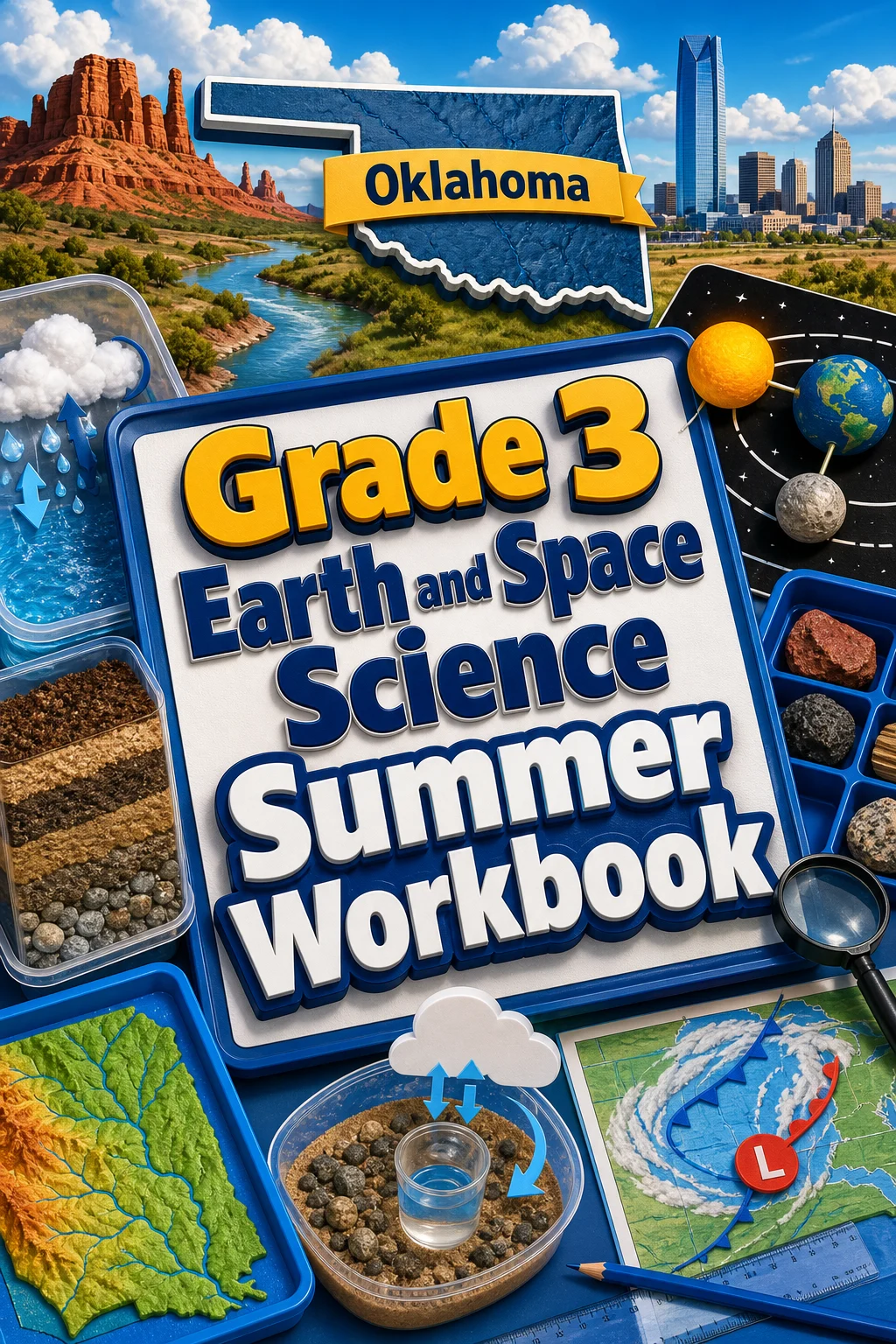 Oklahoma Grade 3 Earth and Space Science Summer Workbook
