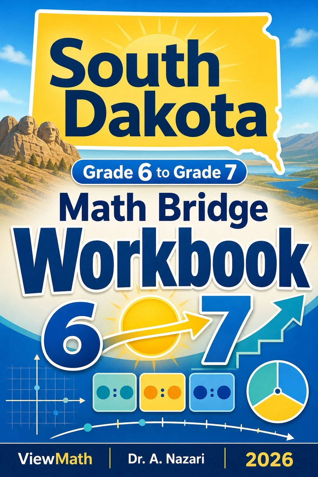 South Dakota SBA Grade 6 Math Summer Bridge Workbook
