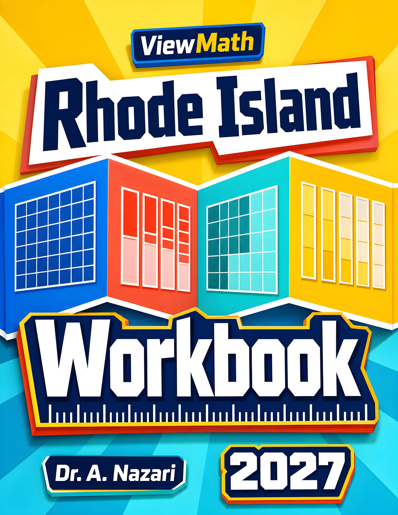 Rhode Island RICAS Grade 4 Math Workbook