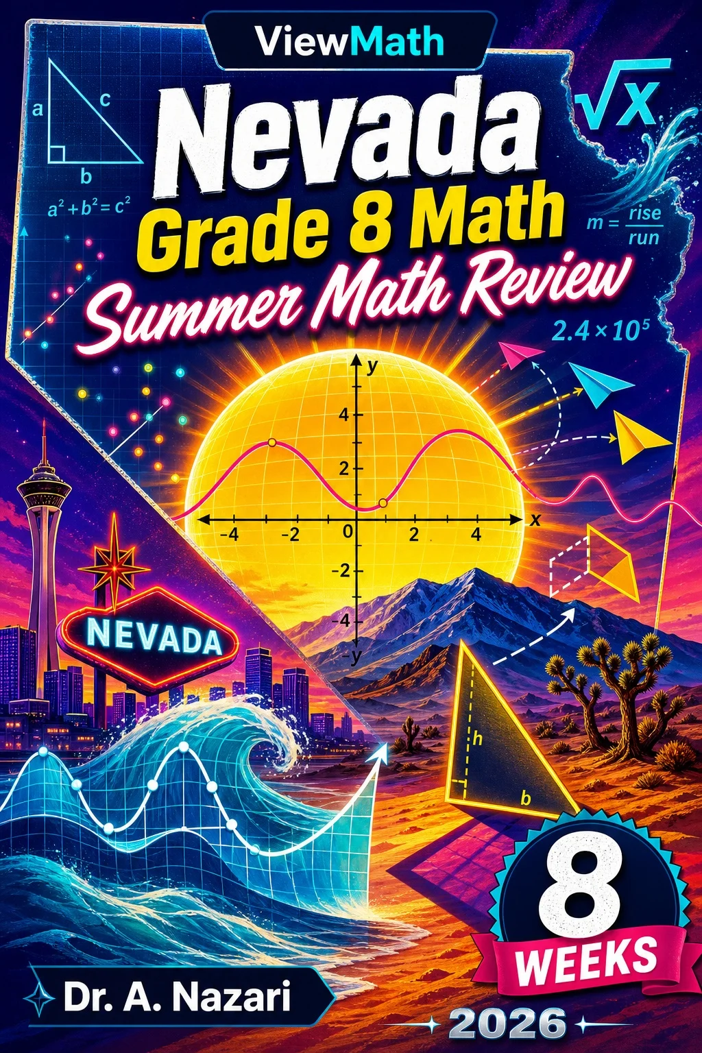Nevada SBAC Grade 8 Math Summer Review