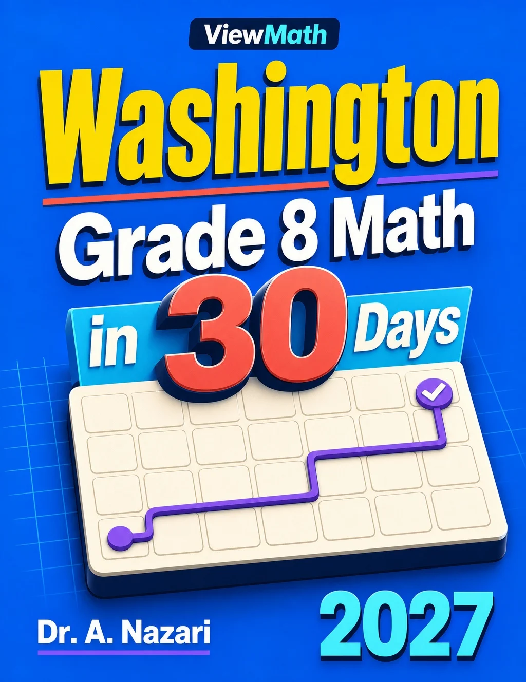 Washington SBA Grade 8 Math in 30 Days