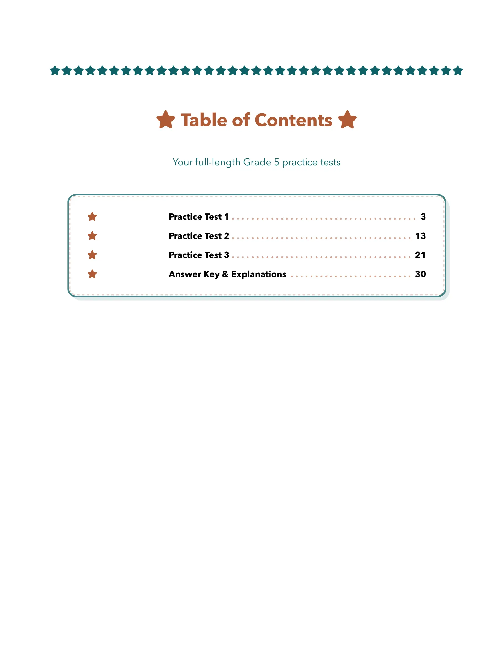 ViewMath book table of contents page