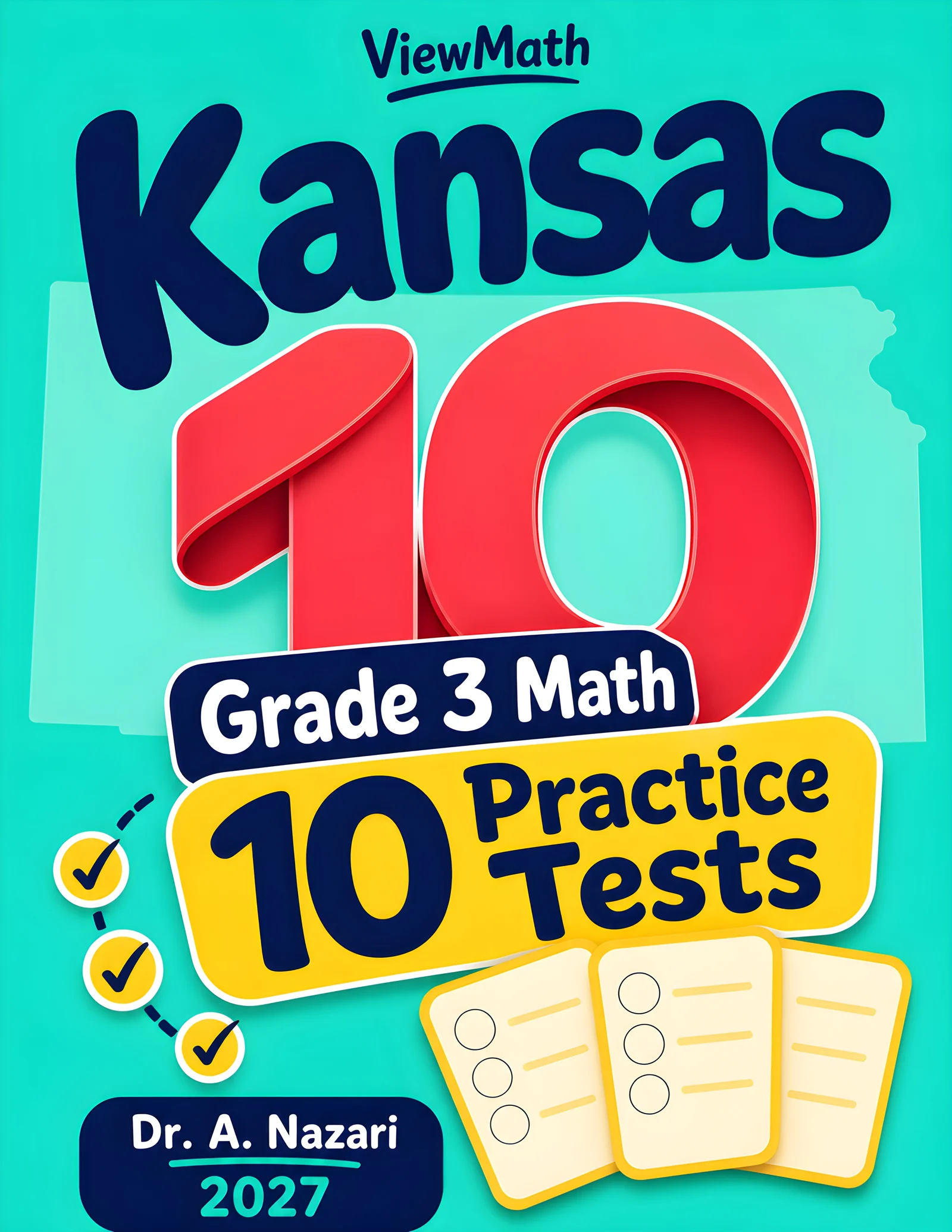 10 Kansas KAP Grade 3 Math Practice Tests